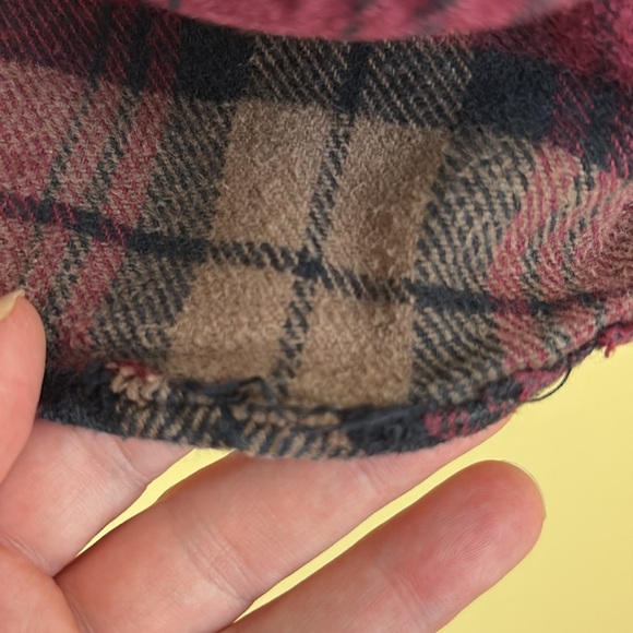 Field & Stream Heavy Flannel Long Sleeve Plaid Button Up 100% Woven Cotton Shirt - Picture 10 of 17